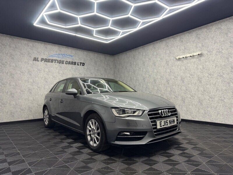 Grey Used 2015 Audi A3 Sportback Hatchback | £7,499 (Fair price) - Image 1/4