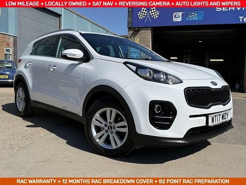 Begagnad Kia Sportage 2017 Vit SUV