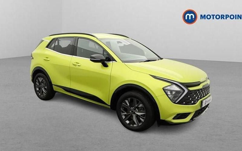 Yellow Used 2023 Kia Sportage GT-Line SUV | £24,199 (Super price) - Image 1/4