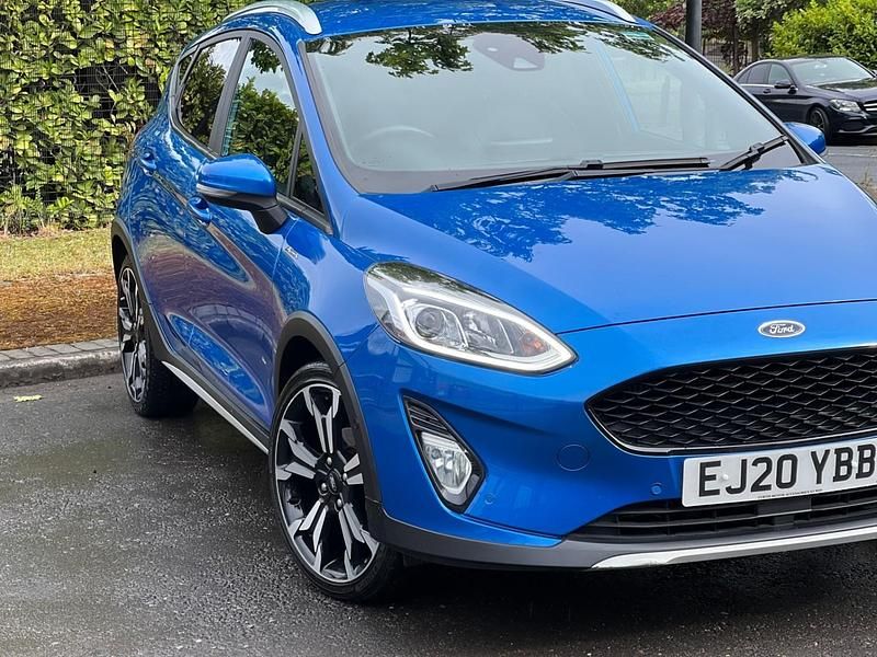 Used Ford Fiesta Active X 2020 Blue Hatchback