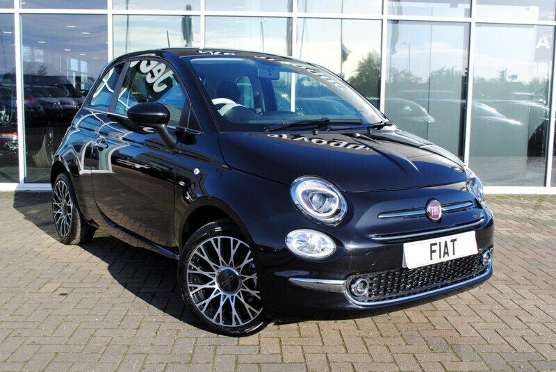 Black New 2024 Fiat 500 Hatchback | £14,895 (Expensive) - Image 1/4