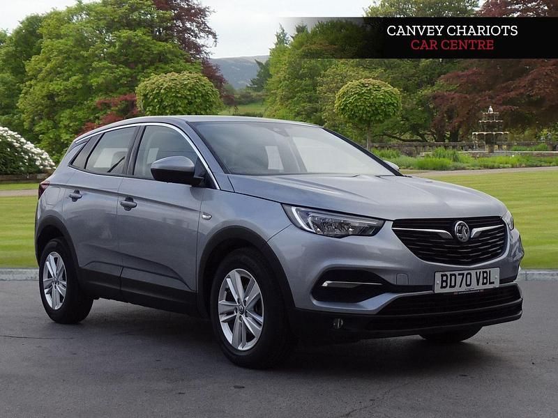 Used Vauxhall Grandland X S 130 HP (95 kW) 2021 Grey SUV
