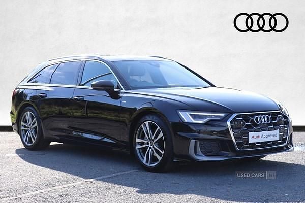 Used Audi A6 S-Line 204 HP (150 kW) 2024 Black Estate