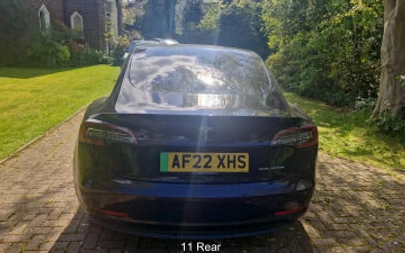 Used Tesla Model 3 Long Range AWD 258 kW (351 HP) 2022 Black Sedan