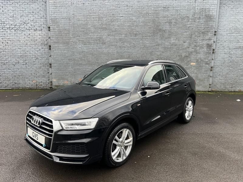 Used Audi Q3 S-Line 150 HP (110 kW) 2018 Black SUV