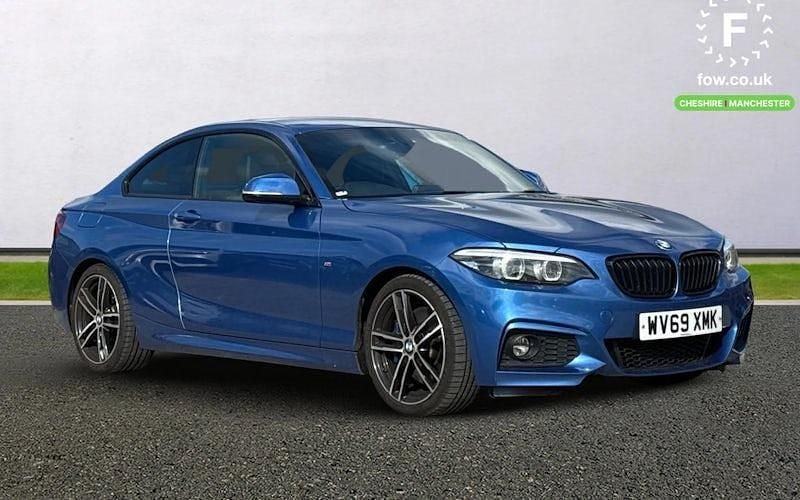 Blue Used 2019 BMW 220 M Sport Coupe | £16,699 (Fair price) - Image 1/3