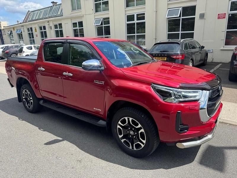 Red Used 2022 Toyota HiLux Pickup | £29,989 (Super price) - Image 1/4