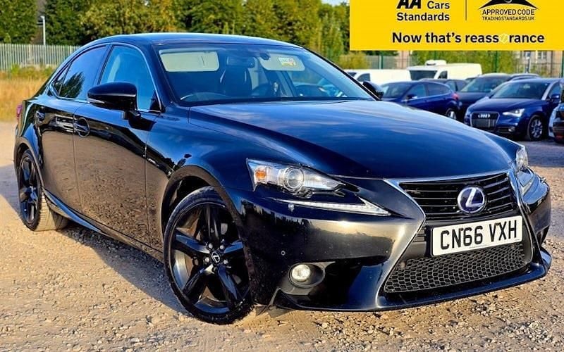 Black Used 2016 Lexus IS300h Sport Line Sedan | £10,288 (Super price) - Image 1/4