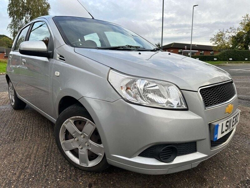 Silver Used 2011 Chevrolet Aveo LS Hatchback | £1,495 - Image 1/4