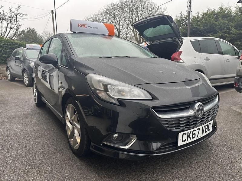 Used Vauxhall Corsa SRi 2017 Black Hatchback
