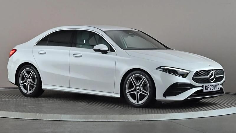 White Used 2023 Mercedes A200 Executive Sedan | £22,298 (Fair price) - Image 1/4