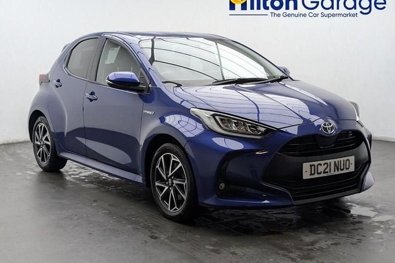 Blue Used 2021 Toyota Yaris Hybrid Design Hatchback | £13,850 (Super price) - Image 1/1