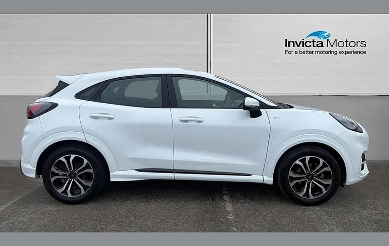 Used Ford Puma ST-Line 125 HP (91 kW) 2023 Frozen white SUV