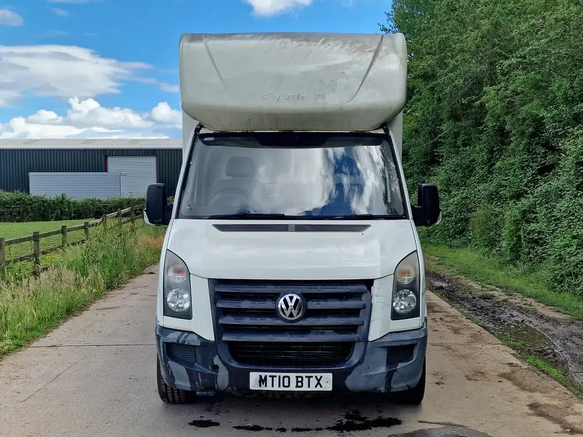 Used VW Crafter 109 HP (80 kW) 2010 White Van