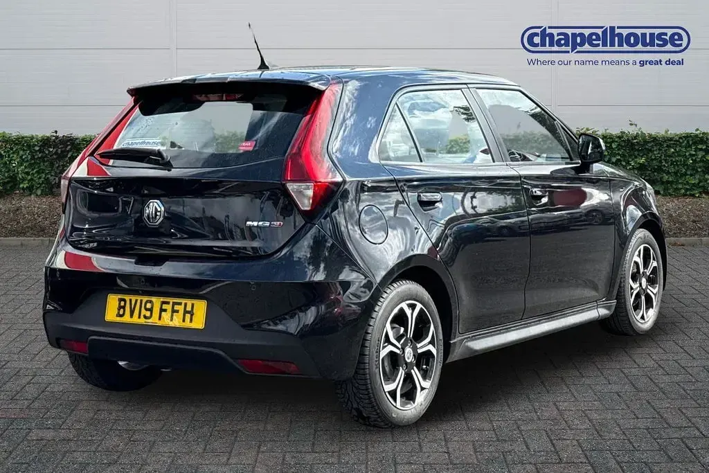 Used MG MG3 Exclusive 106 HP (77 kW) 2019 Black Hatchback