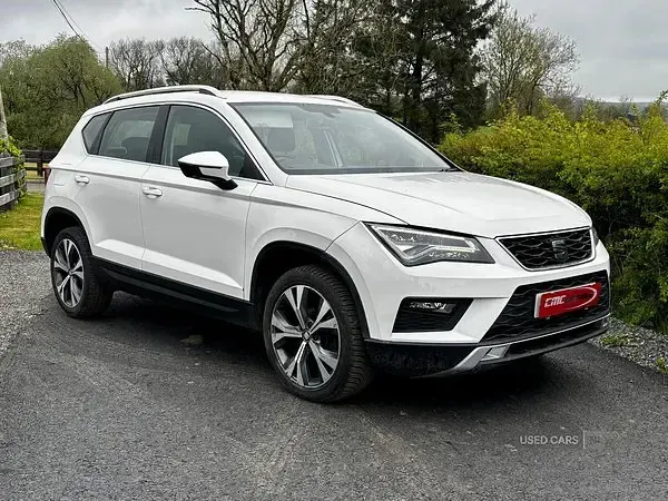 Begagnad Seat Ateca Ecomotive 115 HK (84 kW) 2018 Vit SUV