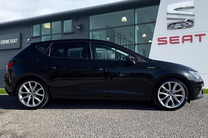 Used Seat Leon FR Sport 2018 Black Hatchback