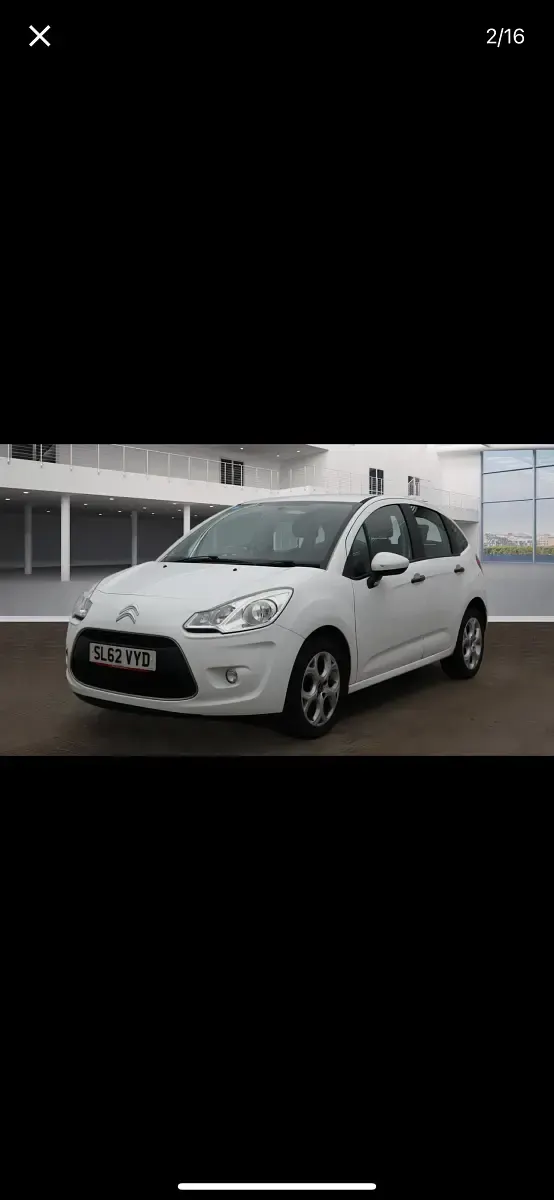 Used Citroën C3 75 HP (55 kW) 2012 White Hatchback