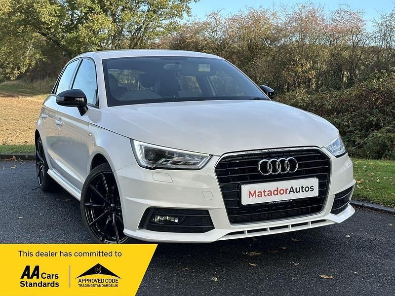 White Used 2018 Audi A1 S-Line Hatchback | £12,495 (Fair price) - Image 1/4