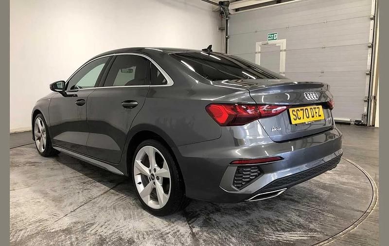 Used Audi A3 S-Line 108 HP (79 kW) 2021 Grey Sedan