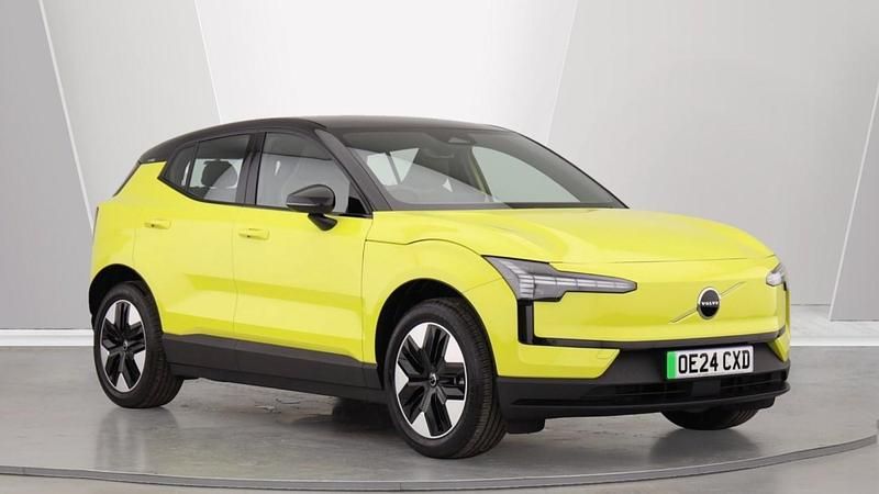 Yellow Used 2024 Volvo EX30 Plus SUV | £22,725 (Super price) - Image 1/4