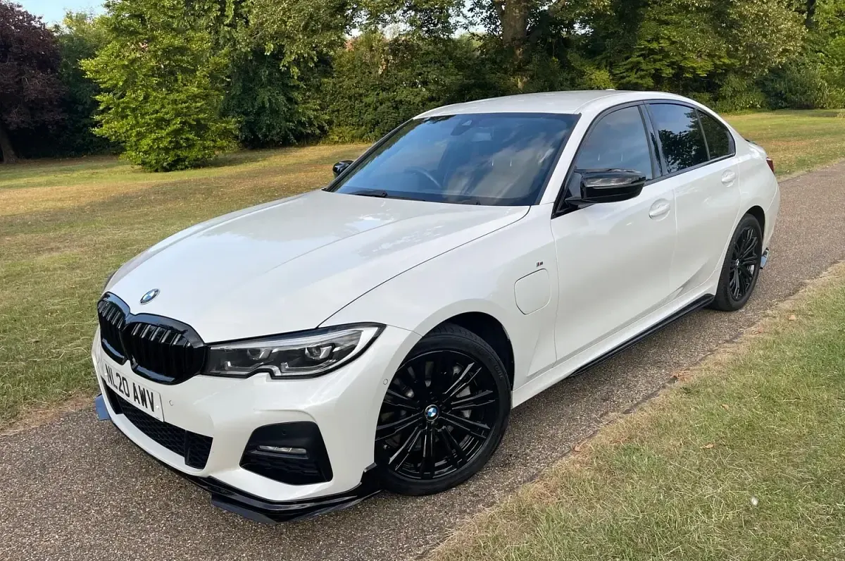 Used BMW 330e M Sport 2020 White Sedan