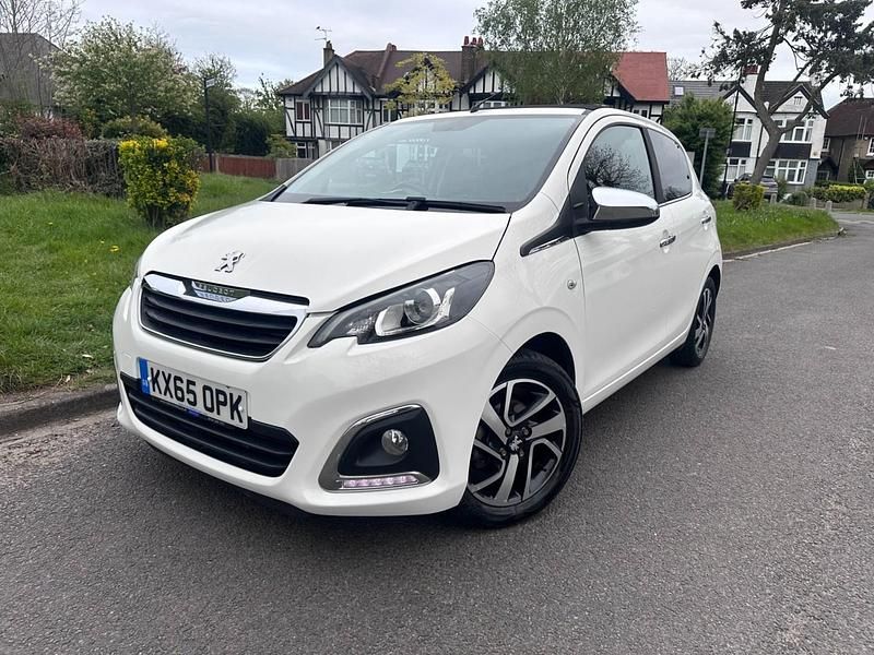 Używany Peugeot 108 Allure 82 KM (60 kW) 2015 Biały Hatchback