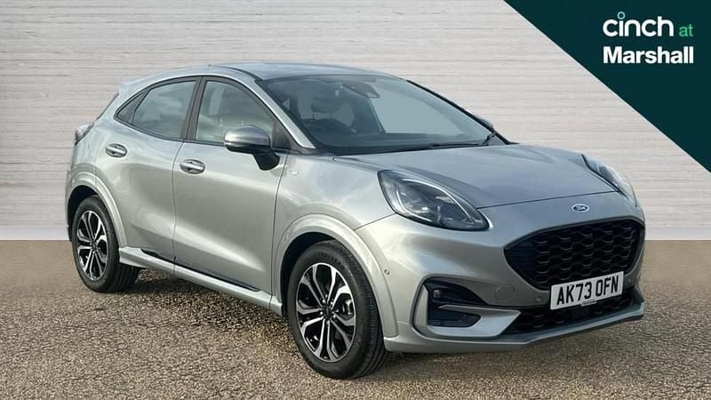 Silver Used 2023 Ford Puma ST-Line SUV | £16,507 (Fair price) - Image 1/4