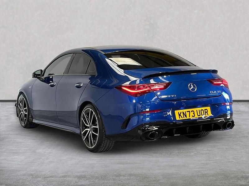 Used Mercedes CLA35 AMG Premium Plus 2023 Blue Coupe