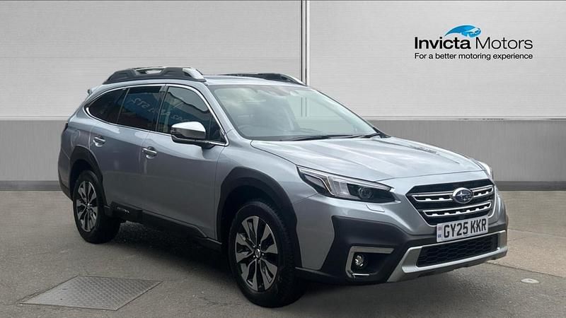 Silver Used 2025 Subaru Outback SUV | £35,500 (Expensive) - Image 1/4
