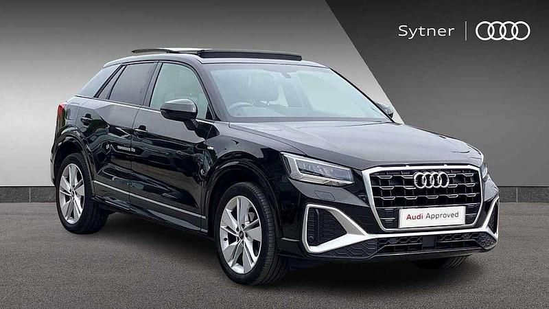 Black Used 2021 Audi Q2 S-Line SUV | £25,500 (Expensive) - Image 1/4