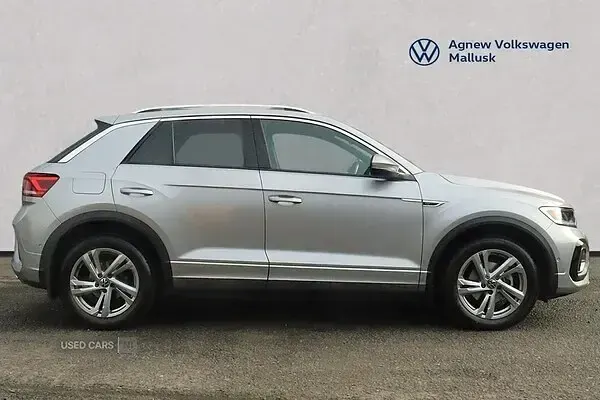Used VW T-Roc R-line 150 HP (110 kW) 2022 Silver SUV