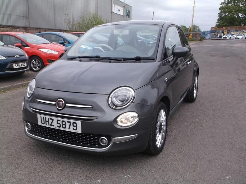 Used Fiat 500 Lounge 69 HP (50 kW) 2016 Grey Hatchback