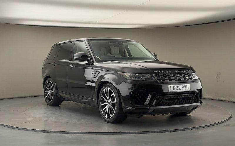 Used Land Rover Range Rover Sport HSE 250 HP (183 kW) 2021 Santorini black SUV