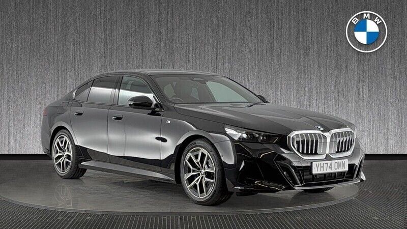 Black Used 2024 BMW 520 M Sport | £37,999 (Good price) - Image 1/4