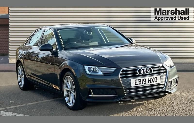 Grey Used 2019 Audi A4 Sport Sedan | £14,990 (Good price) - Image 1/4