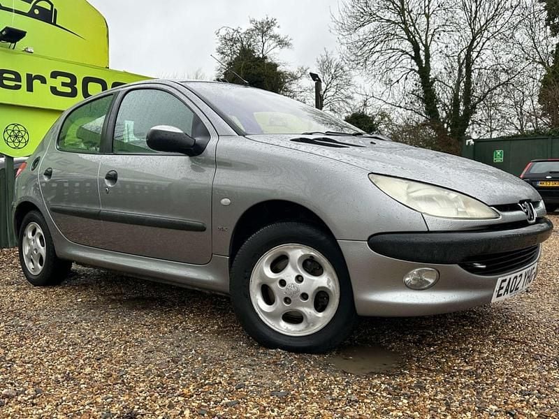 Used Peugeot 206 109 HP (80 kW) 2002 Grey Hatchback