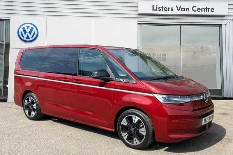 Red Used 2025 VW Multivan Style Van | £61,999 (Expensive) - Image 1/4
