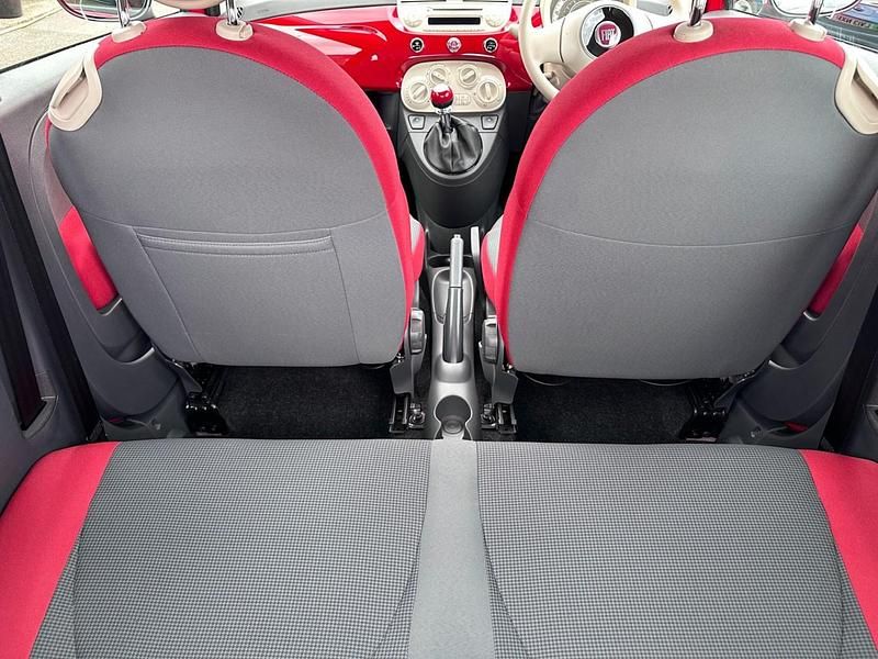 Used Fiat 500 69 HP (50 kW) 2015 Red Hatchback