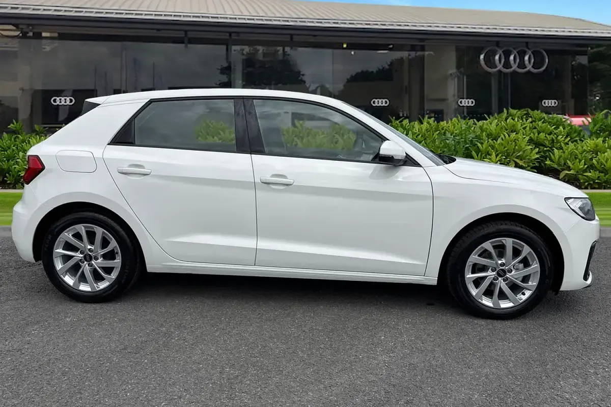 New Audi A1 Sportback Sport 2026 White Hatchback