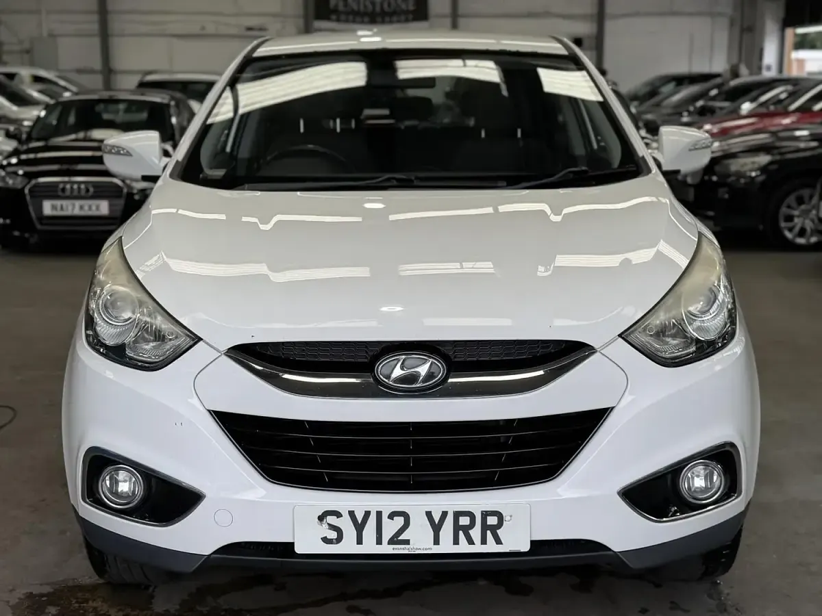 Used Hyundai ix35 Style 113 HP (83 kW) 2012 White SUV