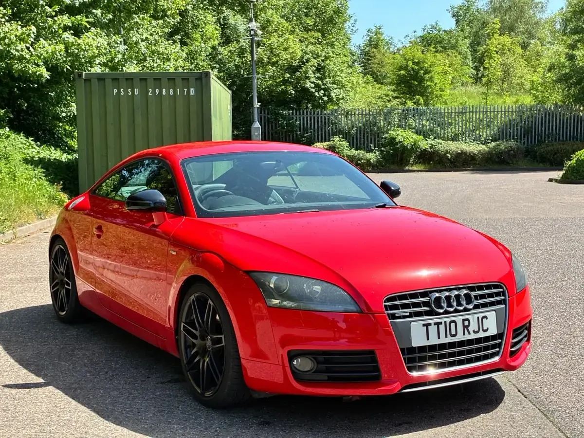 Used Audi TT S-Line 2010 Red Coupe