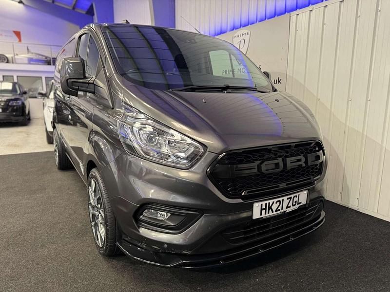 Begagnad Ford Transit Custom Limited 170 HK (125 kW) 2021 Grå Van