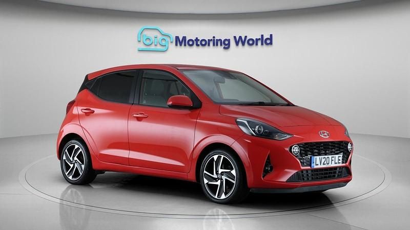 Red Used 2020 Hyundai i10 Premium Hatchback | £11,300 (Fair price) - Image 1/4