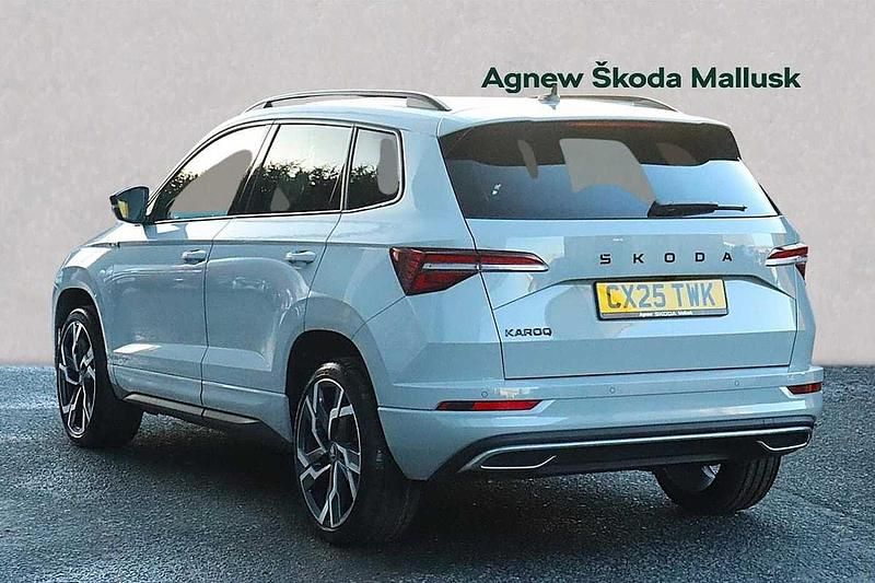 Used Skoda Karoq SportLine 110 HP (80 kW) 2025 Meteor grey SUV