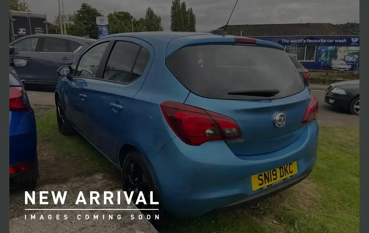 Used Vauxhall Corsa 73 HP (53 kW) 2019 Blue Hatchback