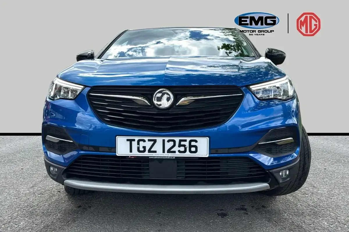 Used Vauxhall Grandland X SRi 130 HP (95 kW) 2021 Blue SUV