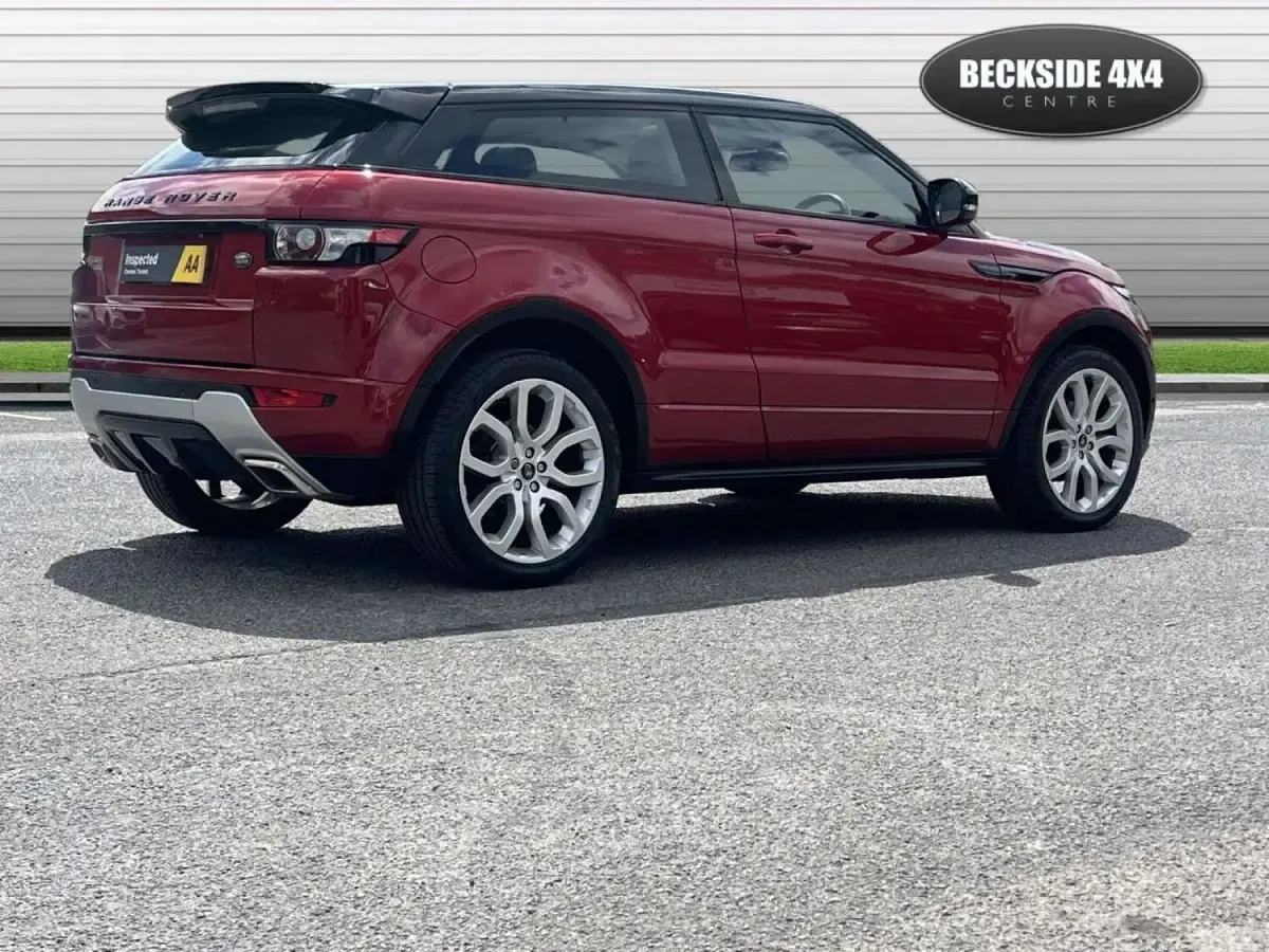Used Land Rover Range Rover evoque Dynamic 190 HP (139 kW) 2013 Red SUV