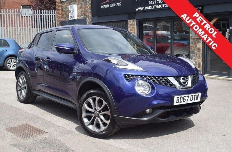Blue Used 2017 Nissan Juke Tekna SUV | £8,000 (Fair price) - Image 1/4