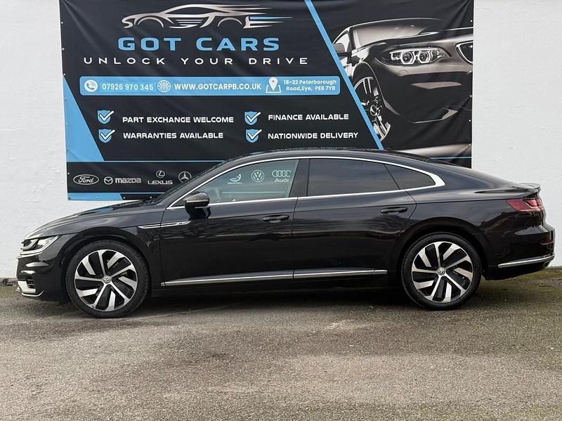Used VW Arteon R-line 2018 Black Hatchback